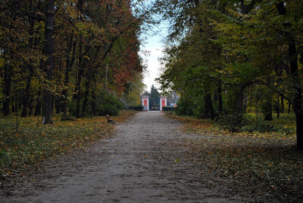 Главный вход в парк