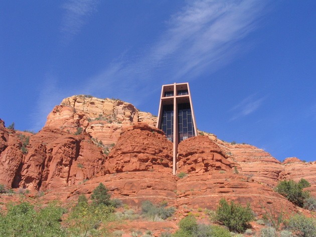 Часовня в скале (Chapel In The Rock). Аризона, США