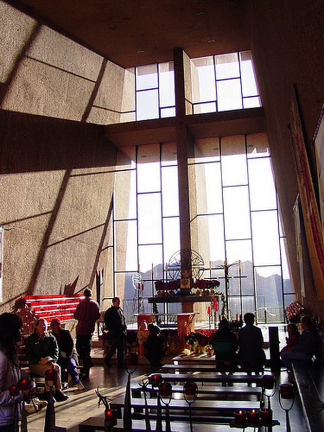 Часовня в скале (Chapel In The Rock). Аризона, США