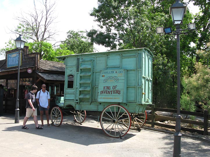 PortAventura Стилизация Дикий Запад