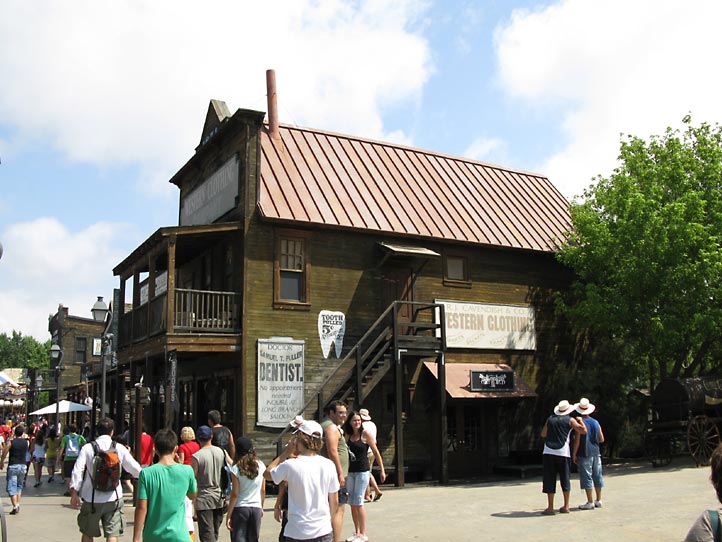 PortAventura Стилизация Дикий Запад