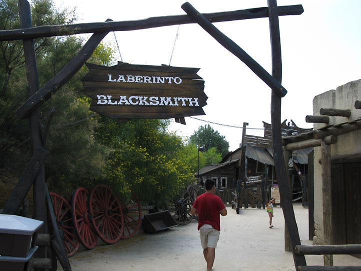 PortAventura Стилизация Дикий Запад