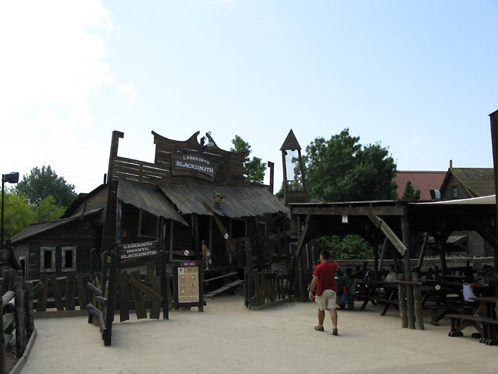 PortAventura Стилизация Дикий Запад