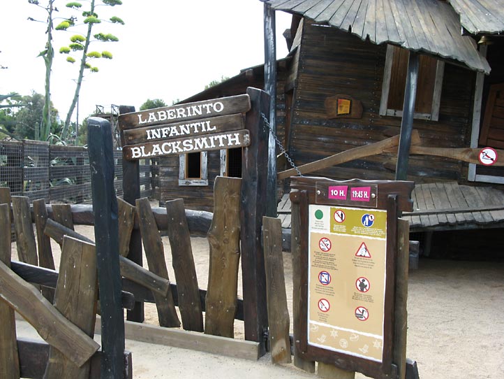 PortAventura Стилизация Дикий Запад
