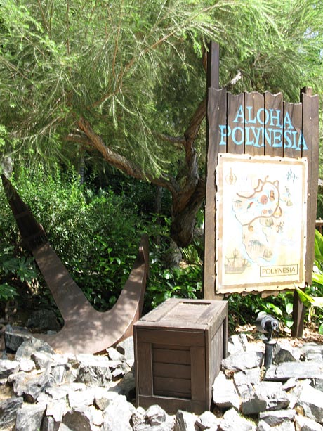 PortAventura Стилизация Полинезия