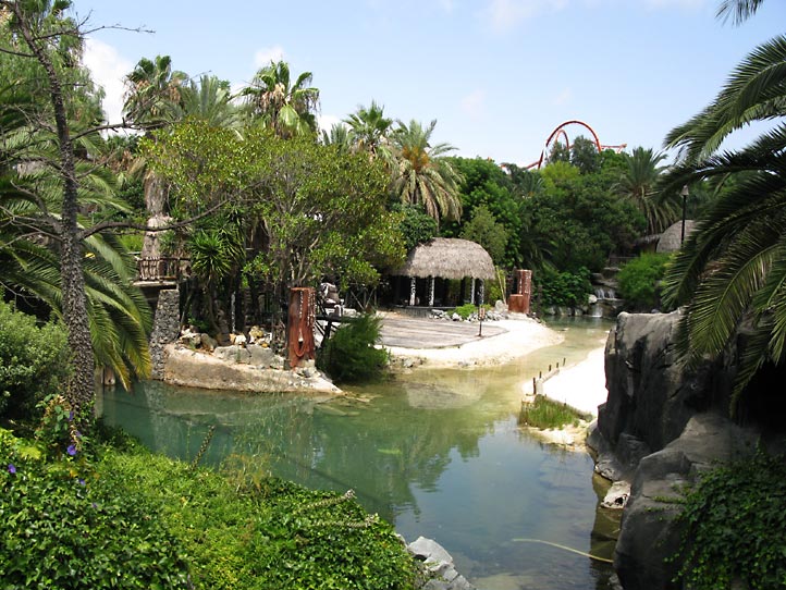 PortAventura Стилизация Полинезия