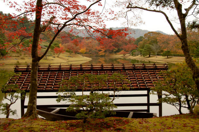 Ансамбль императорской виллы Сюгакуин в Киото. Shugakuin Imperial Villa Японский сад. Ансамбль императорской виллы Сюгакуин в Киото. Shugakuin Imperial Villa