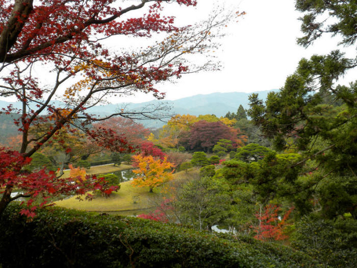 Ансамбль императорской виллы Сюгакуин в Киото. Shugakuin Imperial Villa Японский сад. Ансамбль императорской виллы Сюгакуин в Киото. Shugakuin Imperial Villa