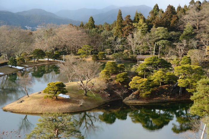 Ансамбль императорской виллы Сюгакуин в Киото. Shugakuin Imperial Villa Японский сад. Ансамбль императорской виллы Сюгакуин в Киото. Shugakuin Imperial Villa